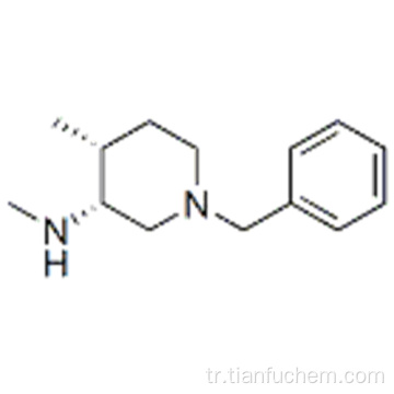 3-Piperidinamin, N, 4-dimetil-1- (fenilmetil) -, (57192474,3R, 4R) - CAS 477600-70-7